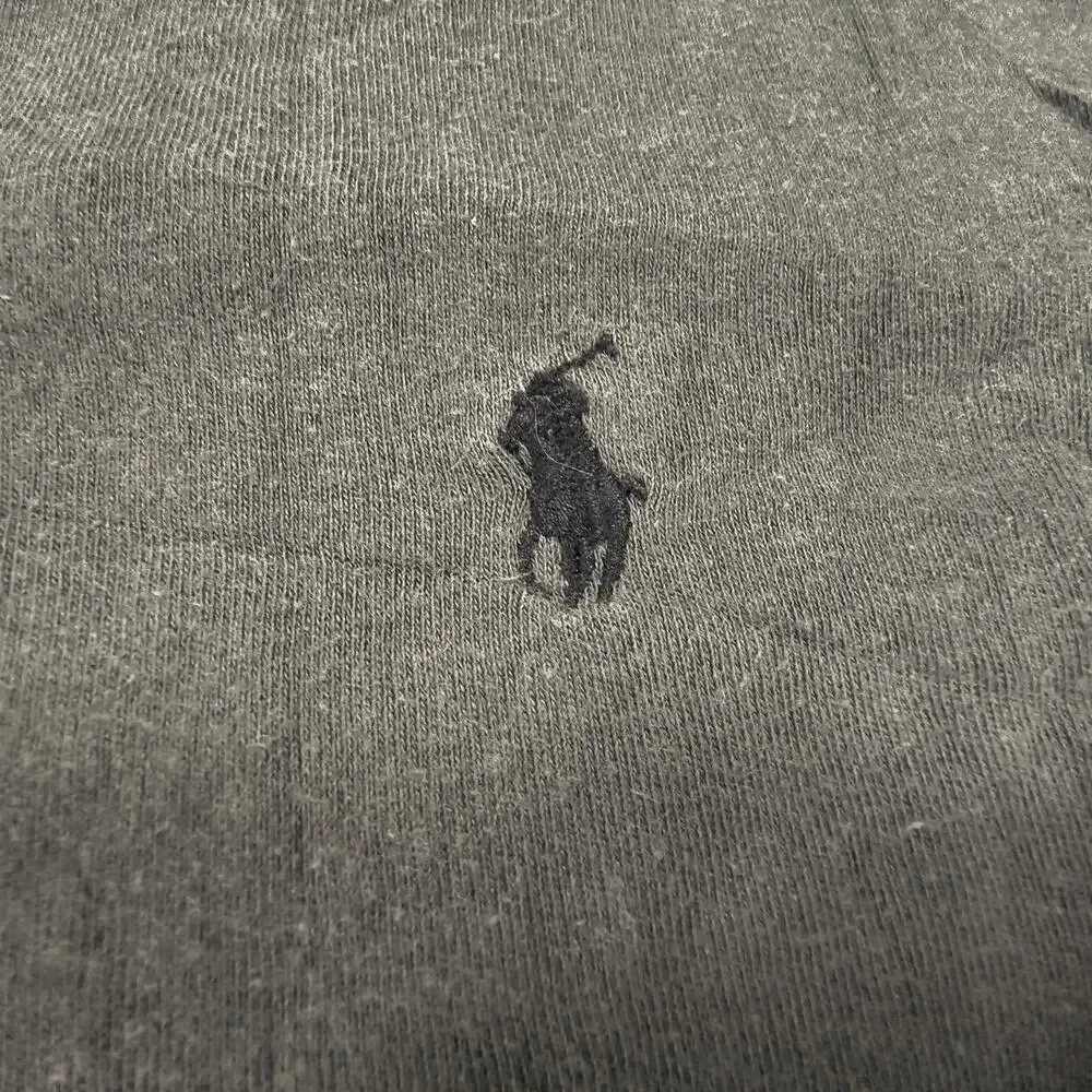 Polo by Ralph Lauren Casual Long Sleeve Polo Shirt Mens Size 2XL Gray